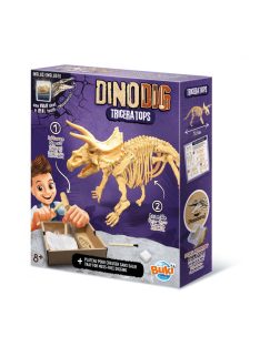 Dínó csontváz felfedező készlet Triceratops BUKI