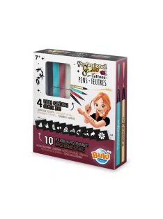 Különleges tetováló  toll arany BUKI