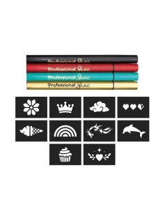 Különleges tetováló  toll arany BUKI