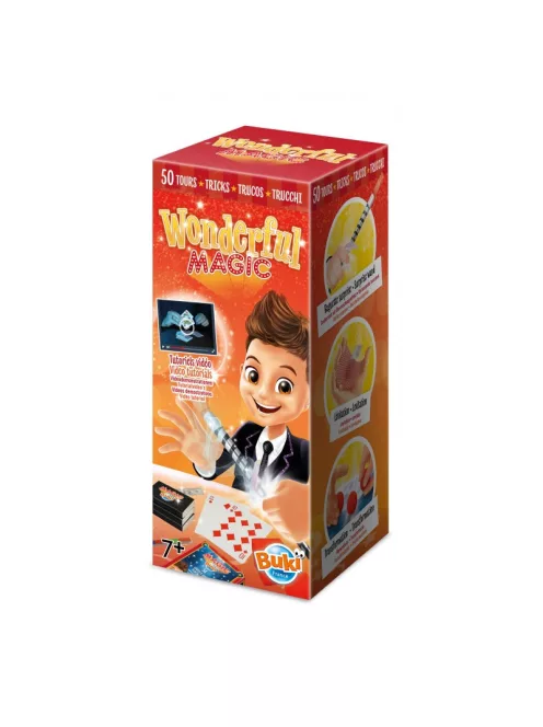 Csodálatos varázslatok bűvésztrükk készlet BUKI