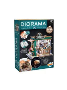 Dioráma 3D puzzle, Kávézó BUKI