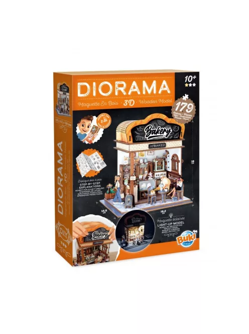 Dioráma 3D puzzle, Pékség BUKI
