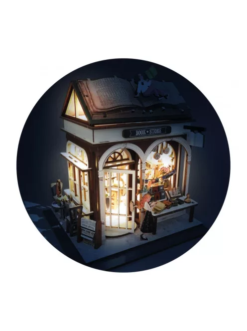 Dioráma 3D puzzle, Könyvesbolt BUKI