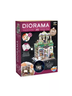 Dioráma 3D puzzle, Virágbolt BUKI