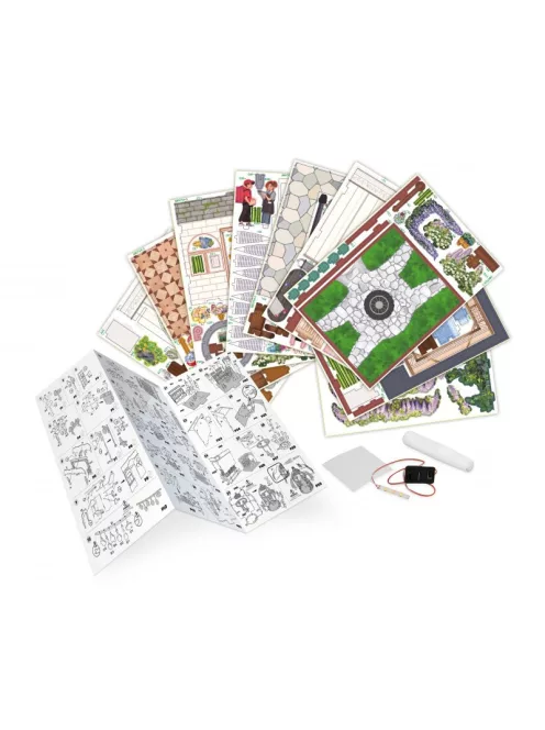 Dioráma 3D puzzle, Virágbolt BUKI