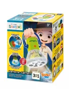 Mini tudomány-Multilámpa- Diavetítő, éjszakai fény, zseblámpa BUKI