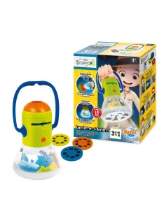   Mini tudomány-Multilámpa- Diavetítő, éjszakai fény, zseblámpa BUKI