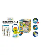 Mini tudomány-Multilámpa- Diavetítő, éjszakai fény, zseblámpa BUKI