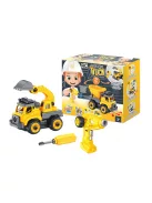 Távirányítós, hangot adó és  összeszerelhető markológép BUKI