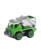 Távirányítós összeszerelhető kukásautó BUKI