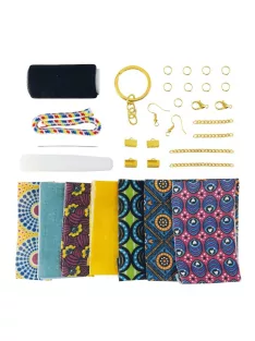 Afrikai mintás ékszerkészítő készlet BUKI