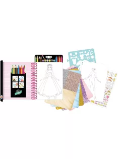 Divattervező füzet - Hercegnős ruhák BUKI