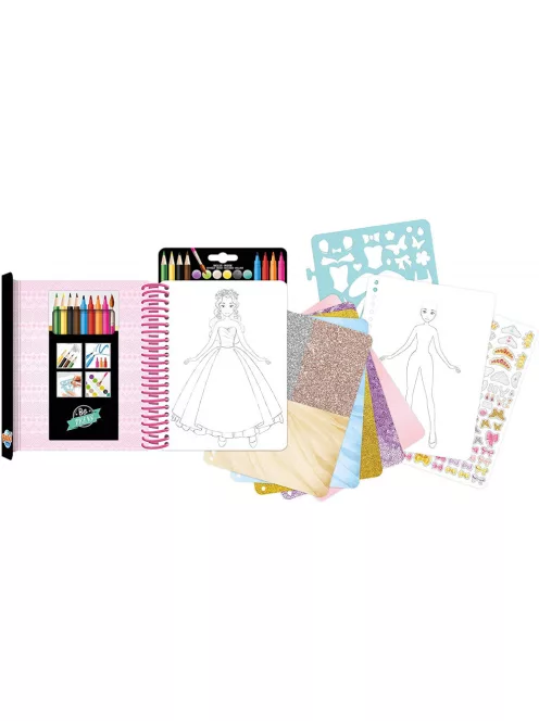 Divattervező füzet - Hercegnős ruhák BUKI