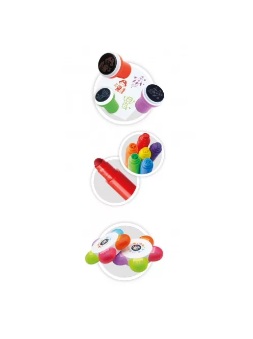 Kreatív nyomda és színező készlet BUKI