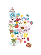 200 db-os matrica készlet, Nyár BUKI