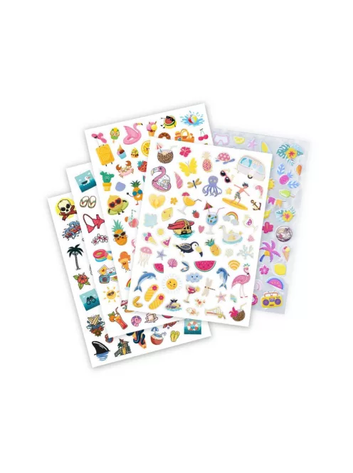 200 db-os matrica készlet, Nyár BUKI