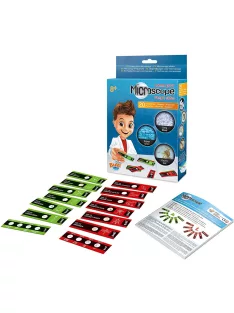 Preparációs szett mikroszkóphoz 20 db kártyával  BUKI