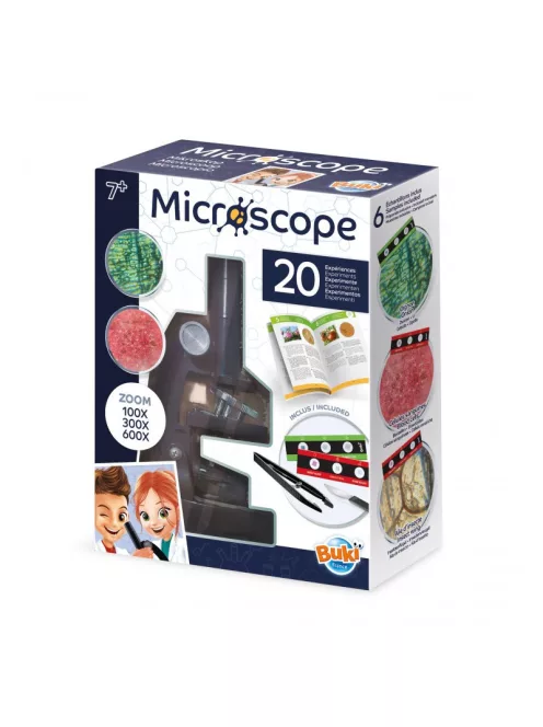 Mikroszkóp 20 kísérlettel BUKI