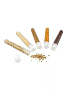 Dekorációs gyöngyök , Arany 5db  BUKI