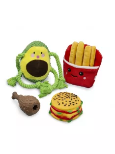 Kutyajáték szett 4 db-os, Ételek BUKI