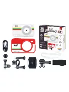 2 az 1-ben sportkamera és fényképezőgép 16 GB-os SD kártyával BUKI