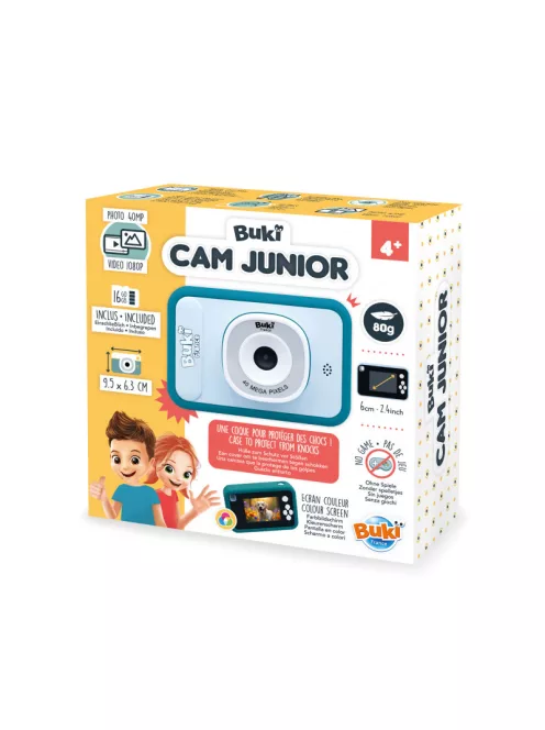 Junior kamera és fényképezőgép 16 GB-os SD kártyával BUKI