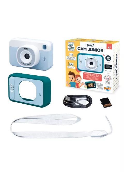 Junior kamera és fényképezőgép 16 GB-os SD kártyával BUKI