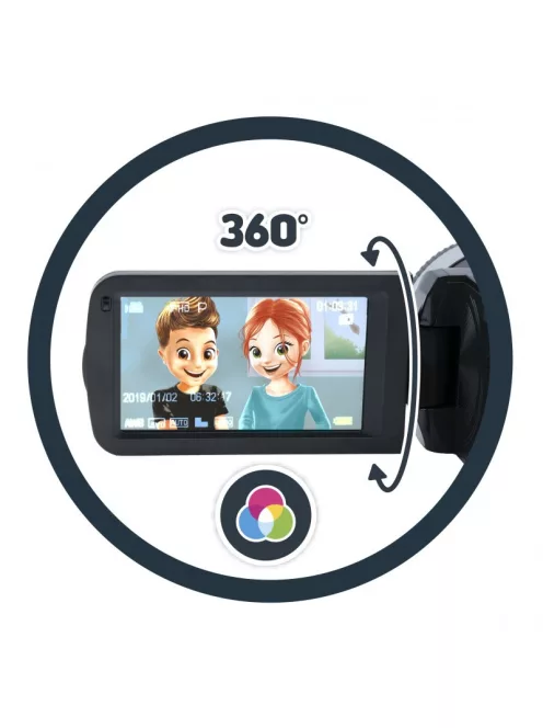 Videokamera 16 GB-os SD kártyával BUKI