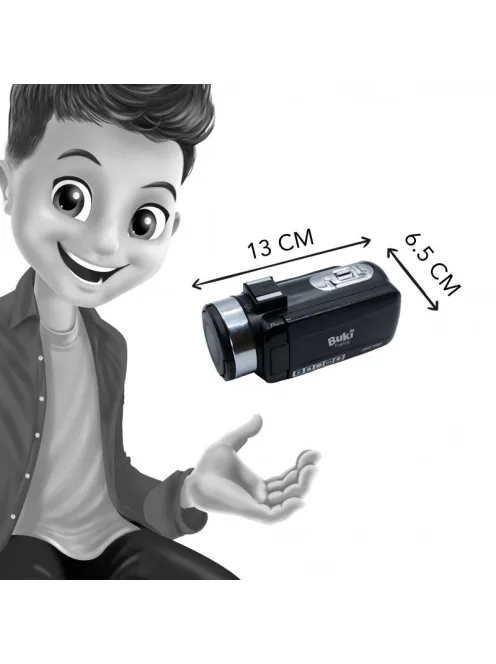 Videokamera 16 GB-os SD kártyával BUKI