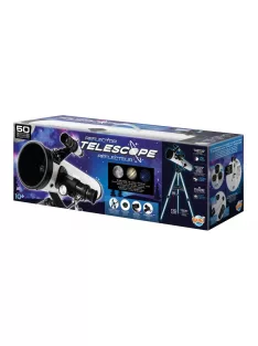 Teleszkóp tripod állvánnyal és 50 tevékenységgel BUKI