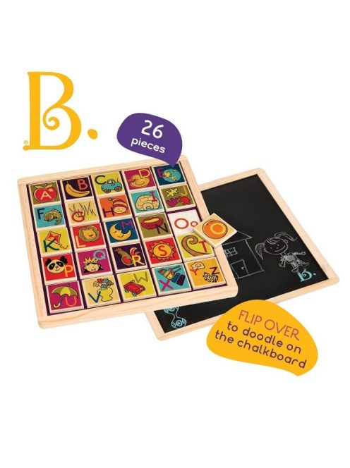 B.TOYS, Mágneses kétoldalú ABC rajztábla