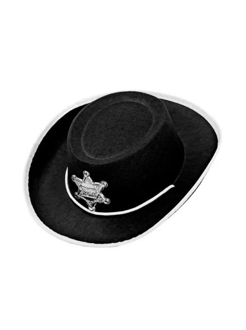 Cowboy kalap- fekete