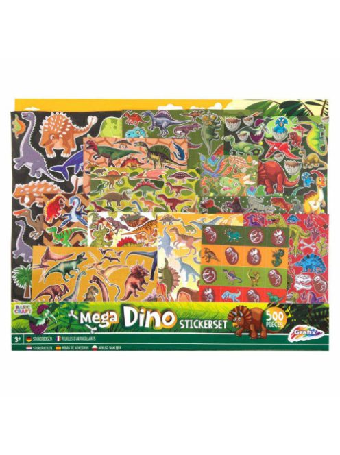 Moxy mega matricázó készlet, Dinoszauruszok Grafix