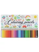 Moxy Színesceruza készlet fém dobozban Grafix