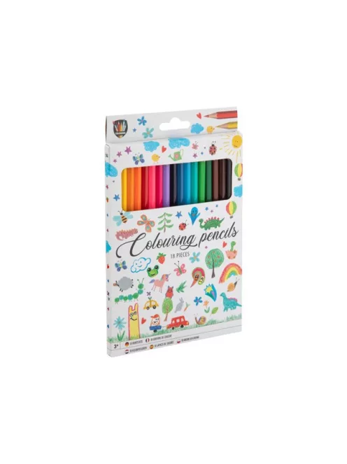 Moxy színes ceruza készlet 18 db-os Grafix