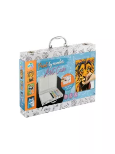   Moxy festés számok szerint készlet bőröndbe csomagolva, 3 db képpel Grafix