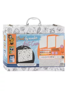   Moxy festés számok szerint készlet bőröndbe csomagolva, 3 db képpel Grafix