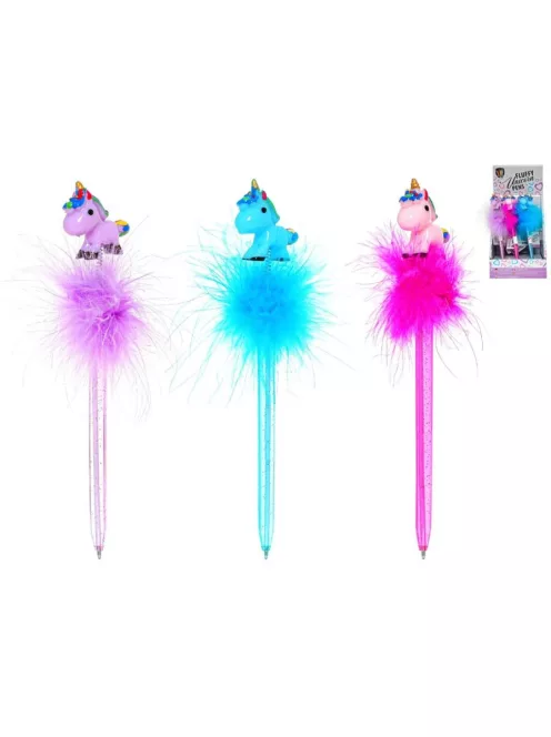 Bolyhos unikornis toll, többféle Grafix