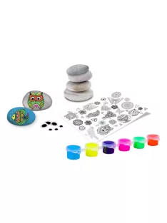 Moxy neon kövek, kavics festő készlet Grafix