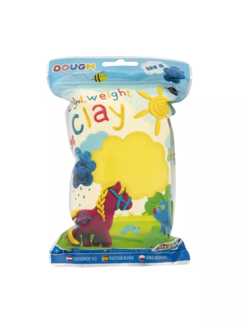 Moxy szuper könnyű levegőre száradó gyurma, sárga Grafix