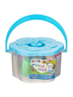   Moxy gyurma készlet 19 színnel, többféle színű vödörben Grafix