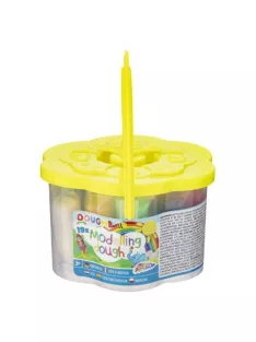   Moxy gyurma készlet 19 színnel, többféle színű vödörben Grafix