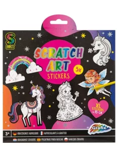 Karckép matrica készítő készlet, unikornisos Grafix