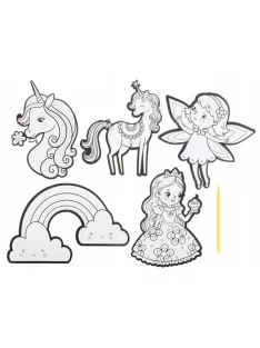 Karckép matrica készítő készlet, unikornisos Grafix