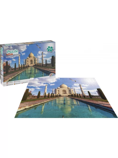 1000 darabos puzzle 50x70 cm, Taj Mahal Grafix