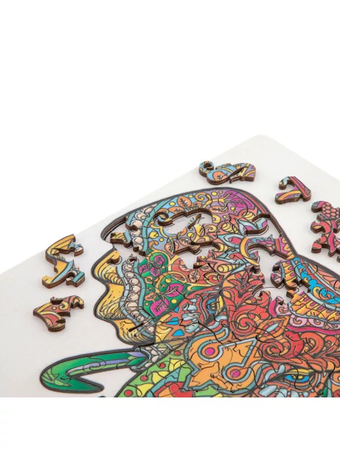 Fa puzzle Elefánt, ÚJ 132 db-os Grafix