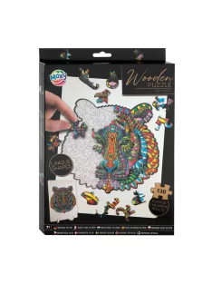 Fa puzzle Tigris, ÚJ 130 db-os Grafix