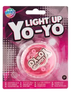 Moxy világító Yo-Yo, rózsaszín Grafix