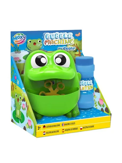 Moxy buborék fújó gép, Béka Grafix