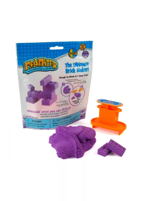 Mad Mattr Ultimate Brick Maker kockagyár lila - 57 gr gyurma